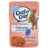 ADOC GATTI DAYbyDAY SALMONE COTTO A VAPORE BUSTA 85 GRAMMI 
