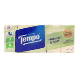 TEMPO FAZZOLETTI NATURAL&SOFT 10x9   4 VELI