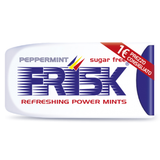 FRISK PEPPERMINT SUGAR FREE SENZA GLUTINE PREZZATO 1 EURO   