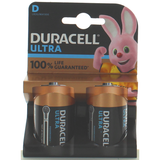 DURACELL ULTRA TORCIA 1,5V ALKALINE D/2 MX1300 BLISTER 2 PZ