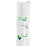 BIBO NATURAL 50 BICCHIERI PLASTICA TRASPARENTE BIODEGRADABILI E COMPOSTABILI 200 ML