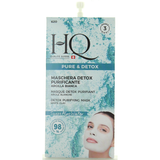 HQ MASCHERA VISO PURIFICANTE E DETOSSIFICANTE ALL' ARGILLA BIANCA ED ESTRATTO DI EPILOBIO BIO 3 DOSI 15 ML