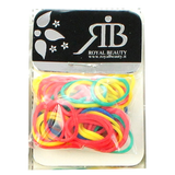 ROYAL BEAUTY ELASTICINI TRECCINE COLORATI 50 PEZZI
