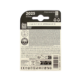 DURACELL BATTERIA LITHIUM LONG LASTING POWER 3 VOLT 2 PZ.2025