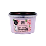 ORGANIC SHOP SCRUB CORPO EXFOLIANTE ROSA SAL VASO 250 ML