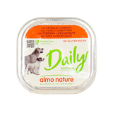 ALMO NATURE DAILY CANE VITELLOeCAROTE VASCHETTA 300 Grammi