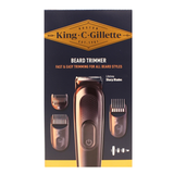 KING C GILLETTE REGOLABARBA CON 3 PETTININI