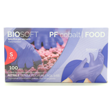 GLOVELY BIOSOFT FOOD 100 GUANTI IN NITRILE PER INDUSTRIA ALIMENTARE NON STERILI MONOUSO MISURA SMALL 6-6,5   GLOVELY BIOSOFT FOOD 100 GUANTI IN NITRILE PER INDUSTRIA ALIMENTARE NON STERILI MONOUSO MISURA SMALL 6-6,5