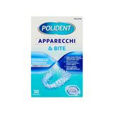 POLIDENT APPARECCHI & BITE 30 COMPRESSE