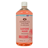 SAPONIFICIO ITALIANO SAPONE MANI DELICATO 1 LITRO ROSA