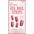 ARDELL GEL NAIL STRIPS SMALTO GEL ADESIVO APPLICAZIONE CON LAMPADA WILD ROSES