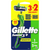 GILLETTE SENSOR 3+ SENSITIVE RASOIO + 5 RICARICHE