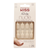 KISS ACRYLIC NUDE FRENCH BREATHTAKING KIT 28 UNGHIE ARTICICIALI CORTE, PUNTA SQUADRATA + COLLA 2 gr 31090