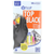 TULIP TOP BLACK GUANTI IN NITRILE SENZA POLVERE MONOUSO 100 PZ MISURA 8-8,5