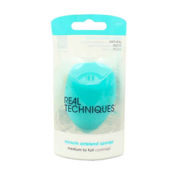 REAL TECHNIQUES AIRBLEND SPONGE MIRACLE BLEND + MATTIFY  - SPUGNETTA VISO