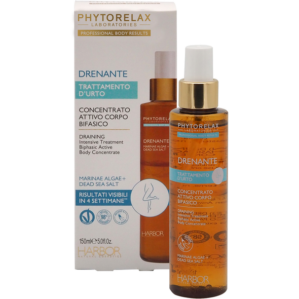 PHYTORELAX DRENANTE TRATTAMENTO D'URTO CONCENTRATO ATTIVO CORPO BIFASICO 150 ML