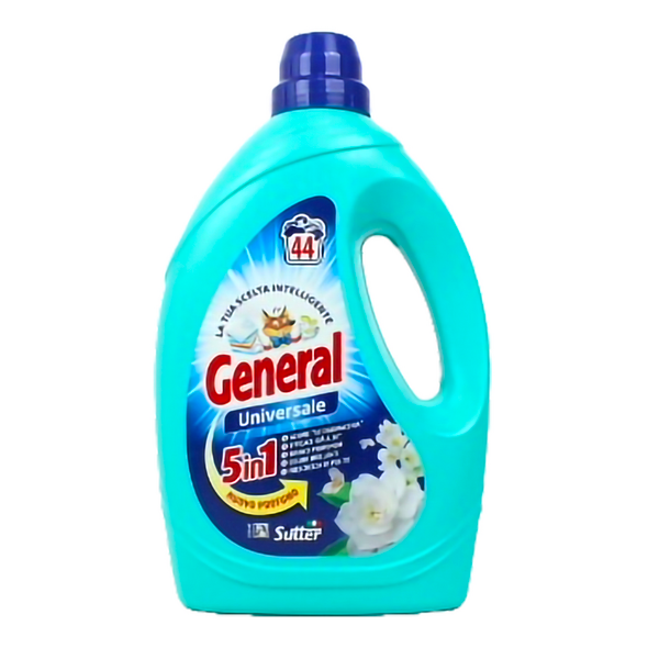 GENERAL DETERSIVO LIQUIDO LAVATRICE UNIVERSALE 44 LAVAGGI