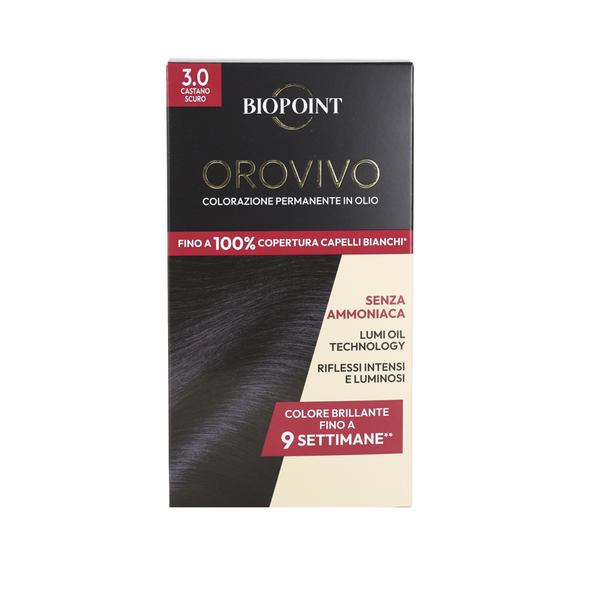 BIOPOINT OROVIVO COLORE 3.0 CASTANO SCURO 