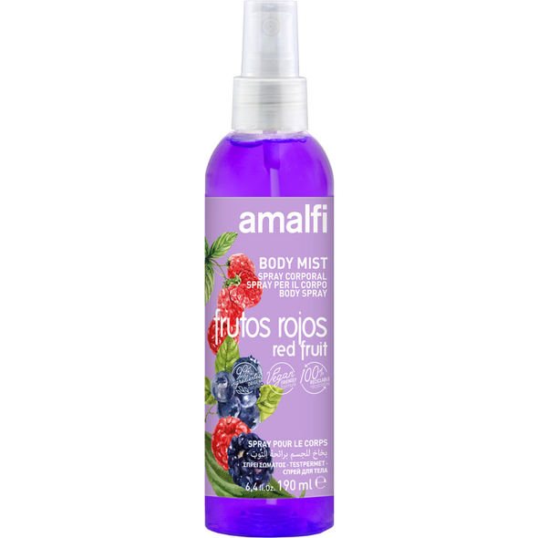 AMALFI BODY MIST SPRAY FRUTTI ROSSI 190 ML 