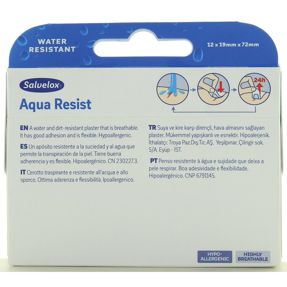SALVELOX 12 CEROTTI AQUA RESIST MEDI    