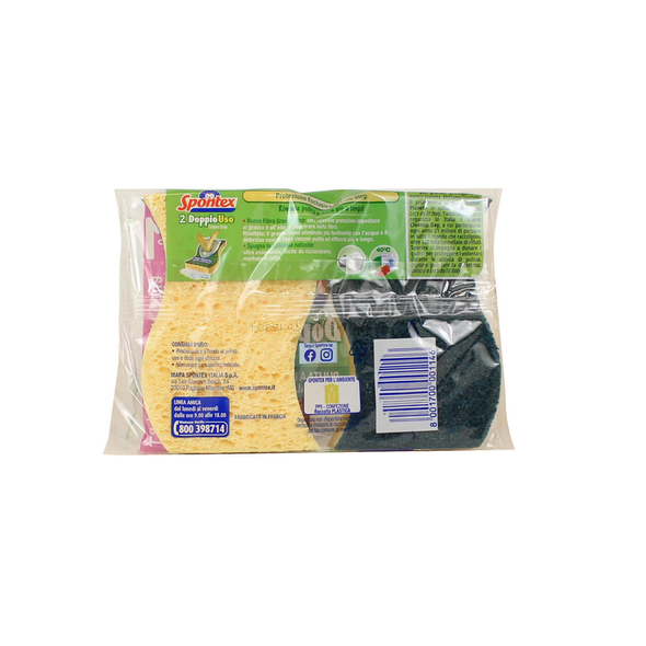 SPONTEX SPUGNA DOPPIOUSO 2 PEZZI 