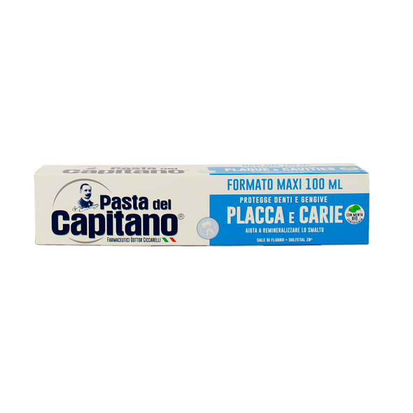 PASTA DEL CAPITANO DENTIFRICIO PLACCA E CARIE 100 ML