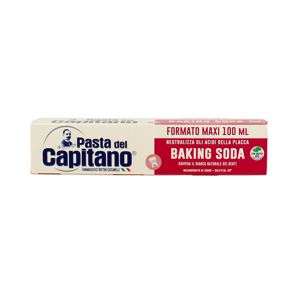 PASTA DEL CAPITANO DENTIFRICIO BAKING SODA 100 ML 