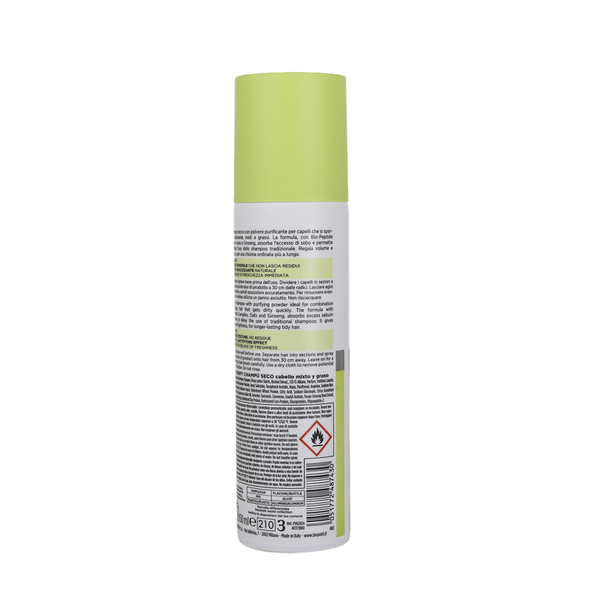 BIOPOINT PERSONAL INSTANT BEAUTY SHAMPOO SECCO CON ESTRATTO DI AVENA E GINSENG DETERGE E VOLUMIZZA 150 ML 