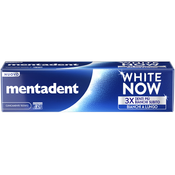 MENTADENT DENTIFRICIO WHITE NOW 3 X ORIGINAL 75 ML