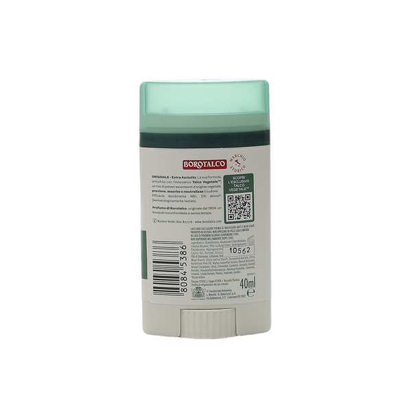 BOROTALCO DEODORANTE STICK ORIGINALE PROFUMO DI BOROTALCO 40 ML 