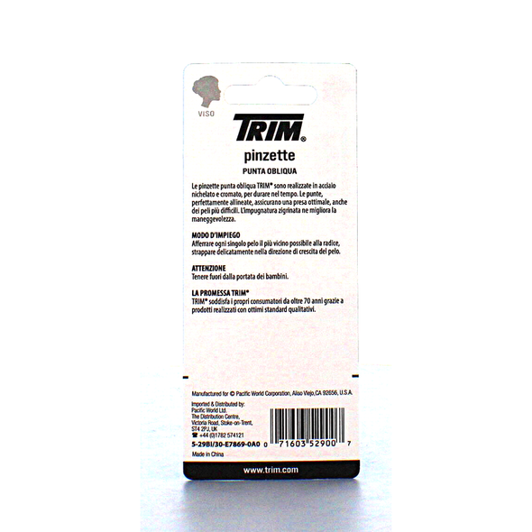 TRIM PINZETTA PUNTA OBLIQUA 5-29 BI