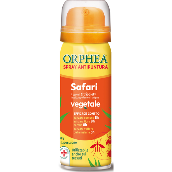 ORPHEA REPELLENTE ANTIPUNTURA SPRAY SAFARI FORMULA VEGETALE 50 ML