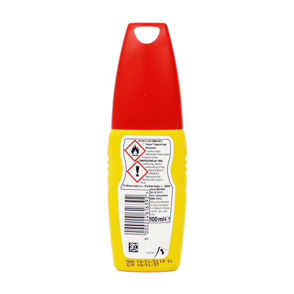 AUTAN TROPICAL REPELLENTE ANTIPUNTURA VAPO 100 ML