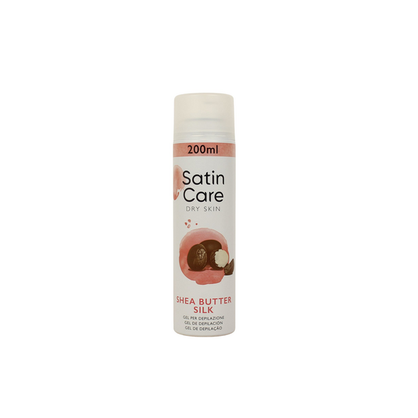 GILLETTE SATIN CARE GEL PER DEPILAZIONE KARITE' 200 ML