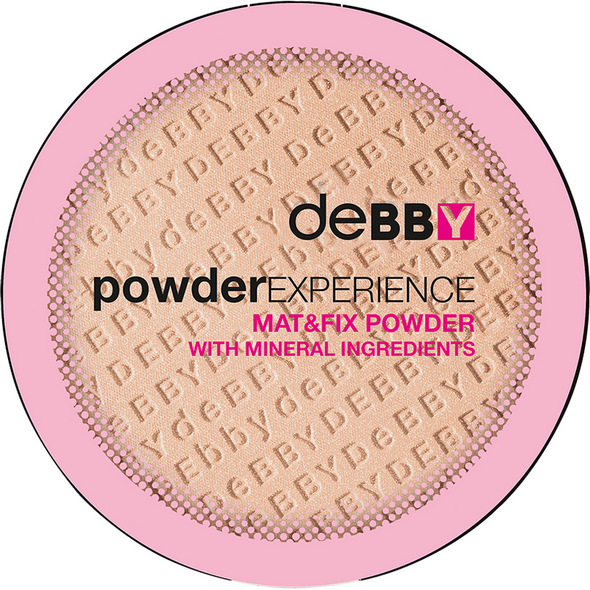 DEBBY CIPRIA POWDER EXPERIENCE MAT&FIX 2IN1 N.01 NUDE