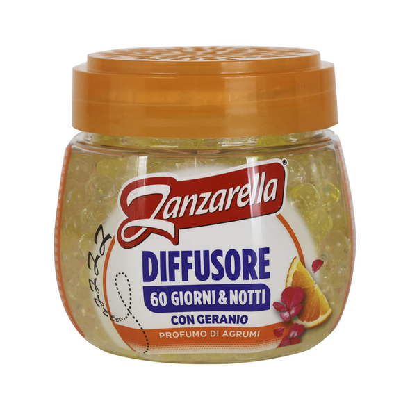 ZANZARELLA AMBIENTE PERLE ESPLOSIONE DI AGRUMI ANTI ZANZARE 170 grammi 
