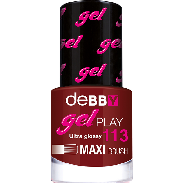 DEBBY SMALTO GELPLAY 113 DARK CHERRY