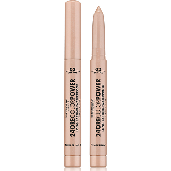 DEBORAH OMBRETTO 24H WATERPROOF COLOR POWER N.02 LIGHT GOLD