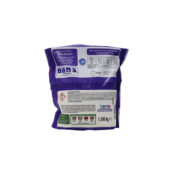 SOFT PIU DETERSIVO BUCATO LAVATRICE IN POLVERE LAVANDA  RICARICA 22 LAVAGGI 