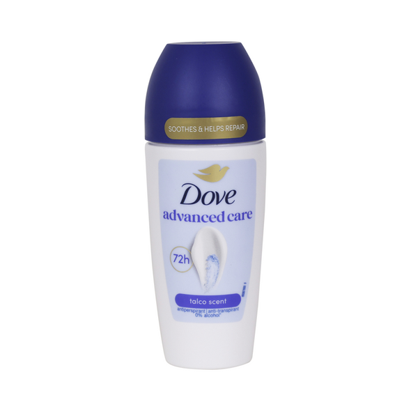 DOVE DEODORANTE ROLL ON ANTITRASPIRANTE TALCO 50 ML