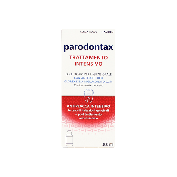 PARODONTAX COLLUTORIO TRATTAMENTO ANTIPLACCA INTENSIVO SENZA ALCOL 300 ML