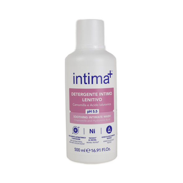 INTIMA+ DETERGENTE INTIMO NICHEL FREE pH 5,5 ROSA  500ML.