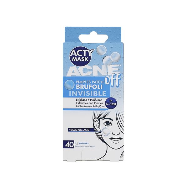 ACTY MASK PATCH PURIFICANTI INESTETISMI DELLE PELLI ACNEICHE 40 PEZZI