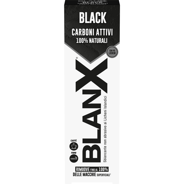 BLANX DENTIFRICIO BLACK CARBONI ATTIVI 75 ML