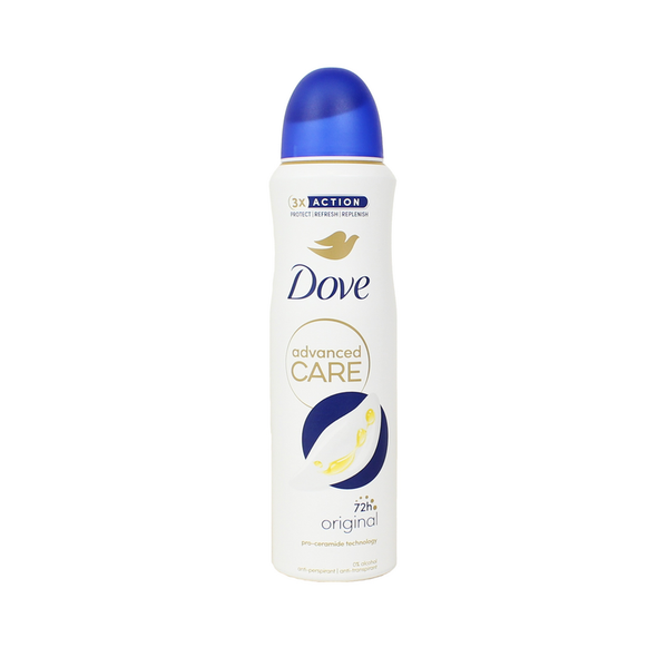 DOVE DEODORANTE SPRAY ORIGINAL ADVANCED CARE 150 ML