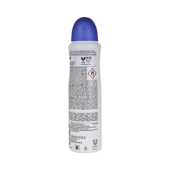 DOVE DEODORANTE SPRAY ORIGINAL ADVANCED CARE 150 ML