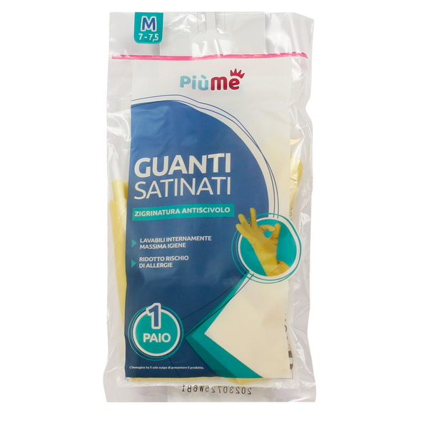 PIUME GUANTI SATINATI MISURA M 7-7,5