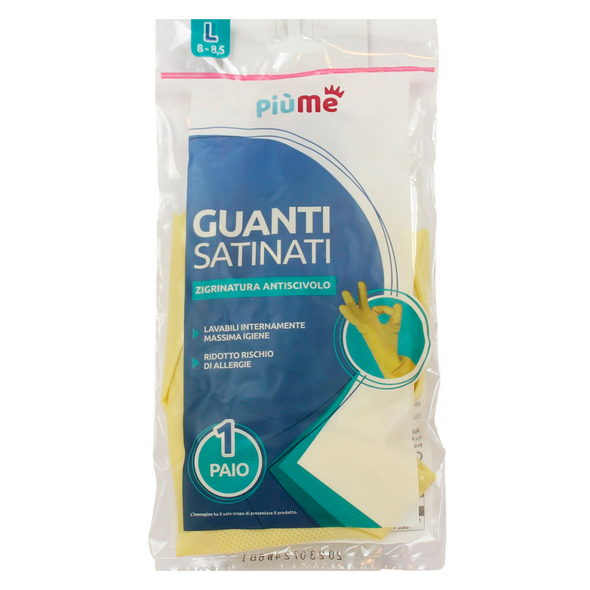 PIUME GUANTI SATINATI MISURA L 8-8,5