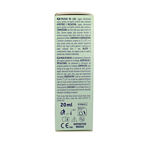 CARE FOR YOU SPRAY NASALE DECONGESTIONANTE PER PULIZIA PROFONDA DELLE FOSSE NASALI 20ML