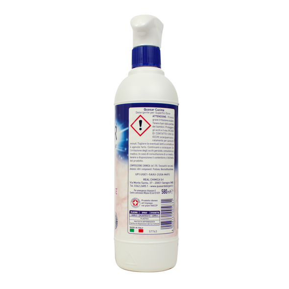 QUASAR CUCINA SUPERFICI DELICATE TRIGGER 580 ML